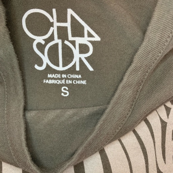 Chaser Costa Azul Tee Olive Green Size Small - Picture 10 of 16